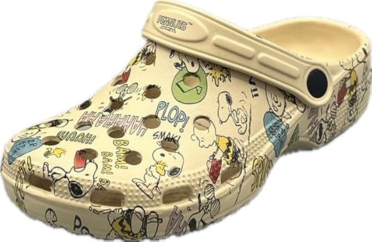 PEANUTS(ピーナッツ) Unisex Peanuts Clogs Sandals Snoopy Charlie Brown CuteClog