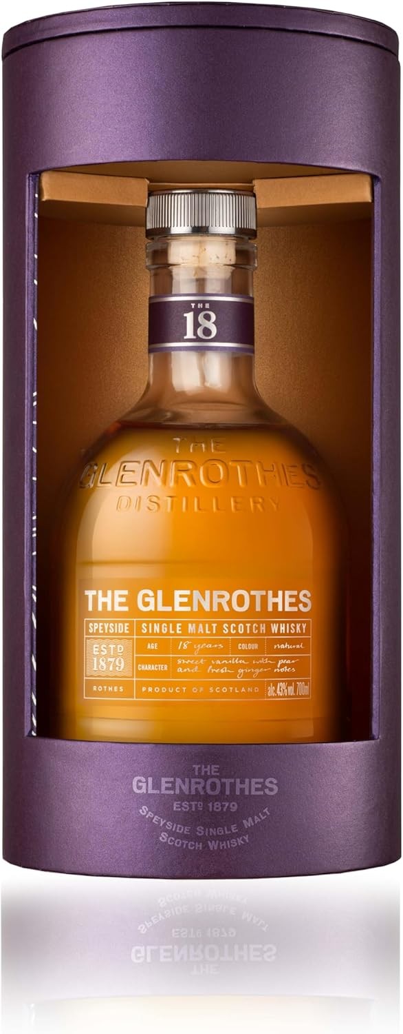 Glenrothes 18 Years Soleo Speyside single malt Scotch whisky, 700ml
